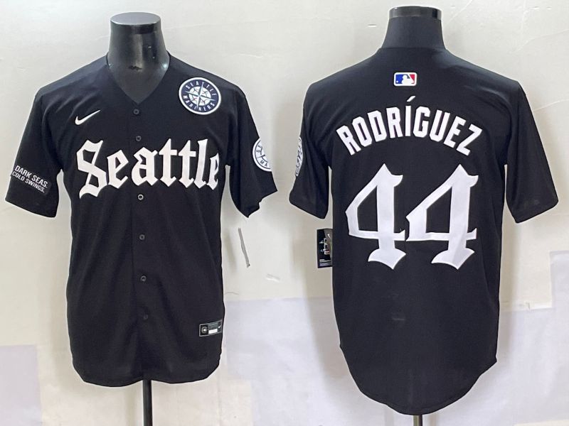 Men 2025 Seattle Mariners #44 Rodriguez Five generations Joint Name Nike MLB Jersey style 14->seattle mariners->MLB Jersey